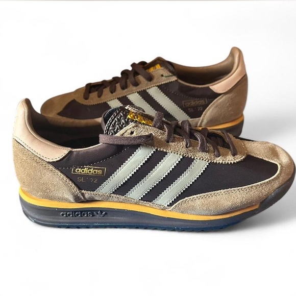NWT Adidas Men’s Brown SL 72 RS Shoes Size US 10 Men’s/EU 44/UK 9.5/JP 280